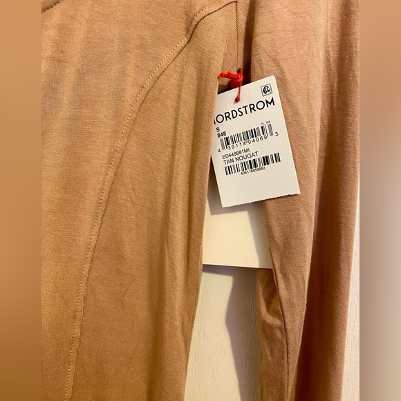 Open Edit Beige Top - Picture 2 of 5